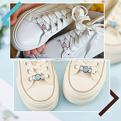 Encantos de cordones de aleación y resina&nbsp;FIND-CP0002-94D