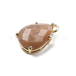 Edelstein facettierte Anhänger&nbsp;G-M431-16G