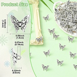 100 pièces pendentifs en alliage de style tibétain&nbsp;FIND-YW0009-47