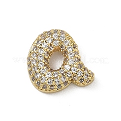 Messing micro pave klare zirkonia anhänger&nbsp;KK-A300-02G
