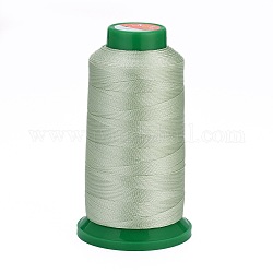 Polyester Sewing Threads, Temperature Heat Resistant Threads, DIY Leather Sewing Craft, Bookbinding, Shoe Repairing, Dark Sea Green, 0.3mm, 1800m/roll
