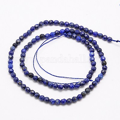 Natürlicher Lapislazuli Perlenstränge&nbsp;X-G-G545-18-1