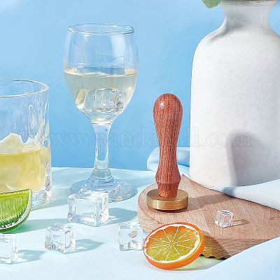 Shop CRASPIRE Ice Mould Initial K Ice Cube Stamp Ice Branding Stamp with  Removable Brass Head & Wood Handle Ice Stamp for Ice Cubes Cocktail Whiskey  Mojito Drinks Bar Making DIY Crafting