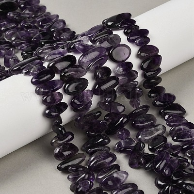 Natürlichen Amethyst Perlen Stränge&nbsp;G-C253-05-1