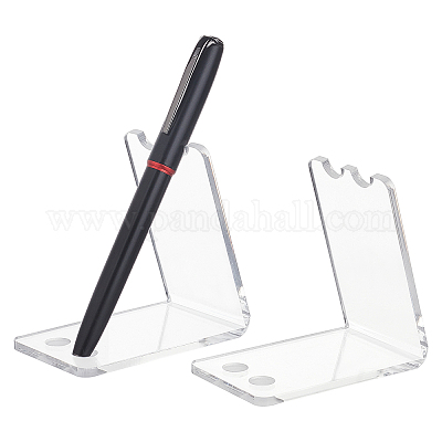 2 Pen Economy Acrylic Pen Display Stand