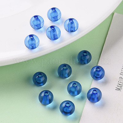 Perles en acrylique transparente&nbsp;X-MACR-S370-A8mm-751-1