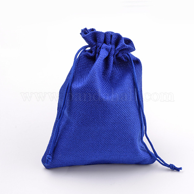 Pochettes en toile de jute&nbsp;ABAG-Q050-10x14-22-1