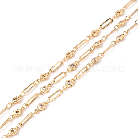 Handmade Brass Link Chains CHC-C022-08G-1