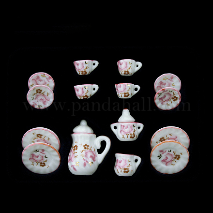 Mini service à thé en porcelaine BOTT-PW0001-213A-33-1