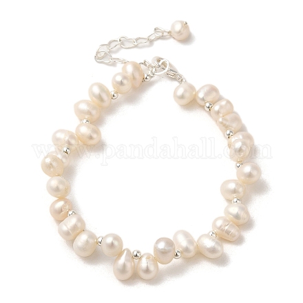 Natürliche Perlenarmbänder BJEW-C051-55S-1