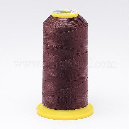 ナイロン縫糸  サドルブラウン  0.6mm  約300m /ロール NWIR-N006-01R1-0.6mm-1