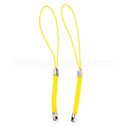 Polyester Cord Mobile Straps FIND-G063-02P-01-1