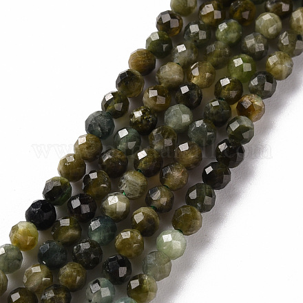 Natural Tourmaline Beads Strands G-S362-111B-1
