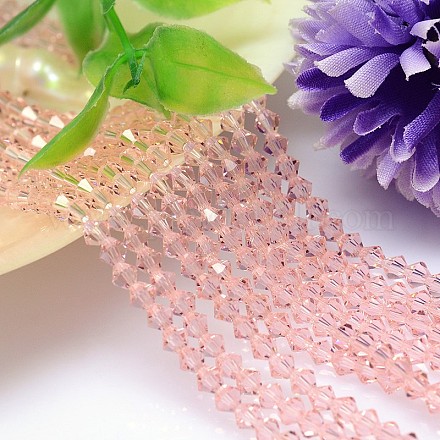 Faceted Imitation Austrian Crystal Bead Strands G-M180-4mm-30A-1