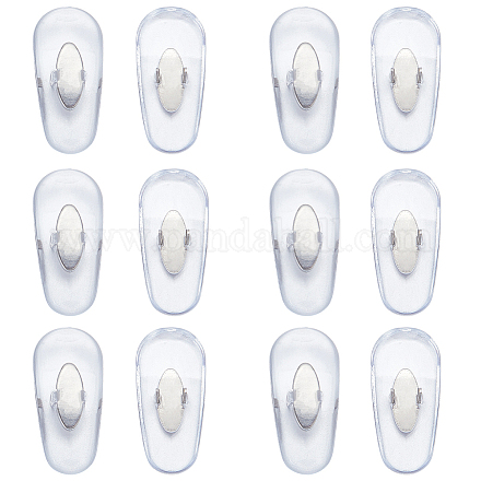 Силиконовые носоупоры для очков AJEW-WH0258-891P-1