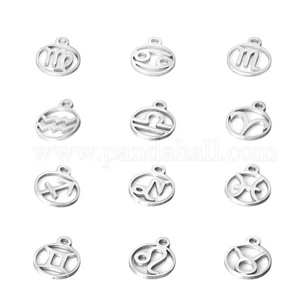 201 charms in acciaio inox STAS-T014-T505-M-1