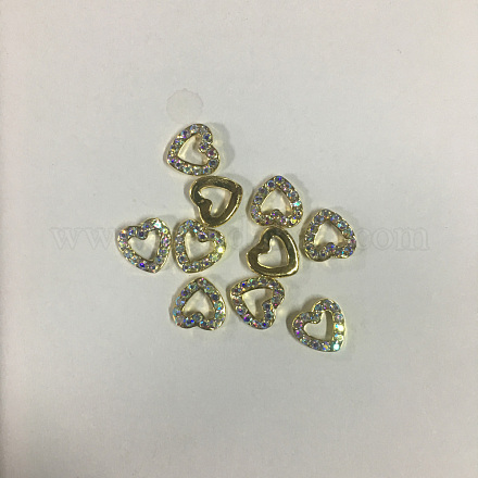 Cabochons Diamante de imitación de la aleación MRMJ-T078-85G-01-RS-1