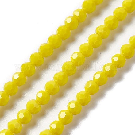 Brins de perles de verre à facettes (32 facettes) EGLA-J042-35B-01-1