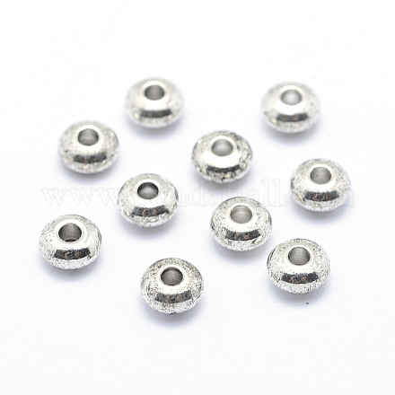Perles rondelles en laiton KK-E739-09A-S-1