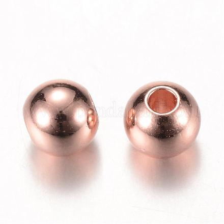 Perles séparateurs en laiton KK-S753-5mm-RG-1