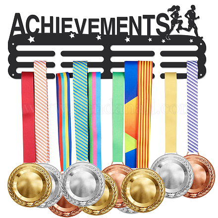 Porte-médaille de fer support mural d'affichage ODIS-WH0021-706-1