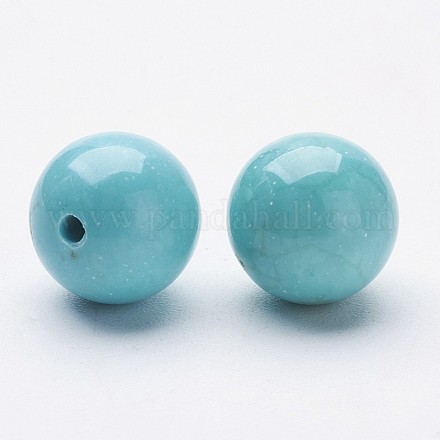 Perles d'howlite naturelle X-G-P212-8mm-1