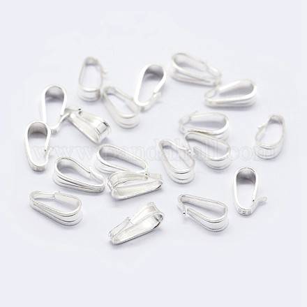 925 moschettone in argento sterling sulle barre STER-F036-08S-3x7mm-1