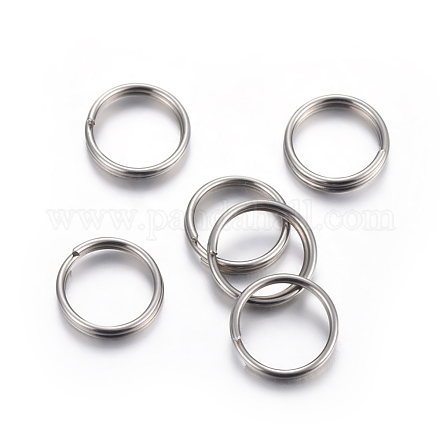 304 anelli portachiavi in ​​acciaio inox STAS-P223-22P-10-1