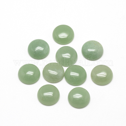 Natürlichen grünen Aventurin Cabochons G-R416-10mm-43-1