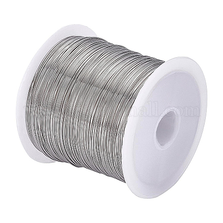 BENECREAT 26 Gauge(0.4mm) 124.6 Feet(38m) Tiger Tail Beading Wire 316 Stainless Steel Wire for Outdoor TWIR-BC0001-36E-1