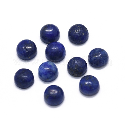 Natural Lapis Lazuli Cabochons G-O175-23-13-1