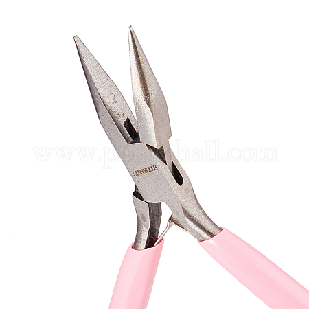 Shop SUNNYCLUE 45# Carbon Steel Long Chain Nose Pliers for Jewelry Making -  PandaHall Selected