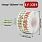 120 Christmas Theme Roll Stickers, Self-Adhesive Paper Gift Tag Stickers, for Party, Decorative Presents, Merry Christmas, Colorful, 76x25x0.1mm