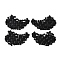 Natural Obsidian Eye Patches, Eye Massager for Eye Relaxation & Meditation, 58x88x5mm