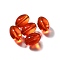 K9 Glass, Imitation Austrian Crystal Beads, Oval, Tomato, 11x8mm, Hole: 1.8mm