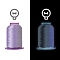 Translucent -Sensitive Polyester Thread, Lilac, 49x35mm