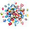 Handmade Lampwork Beads, Mixed Shapes, Mixed Color, 12x83mm, 100pcs/box