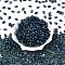 Glass Seed Beads, Oval, Two Tone, Medium Aquamarine, 9~9.5x6~6.5mm, Hole: 1.3~1.5mm, about 1058pcs/pound