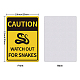 Segnali di avvertimento in alluminio UV protetti e impermeabili AJEW-WH0111-H14-2