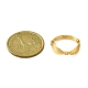 Brass Copper Wire Wrap Finger Rings RJEW-TA00082-2