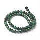 Natural African Jade Beads Strands G-G735-22-6mm-A-2