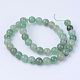 Chapelets de perles en aventurine vert naturel X-G-Q462-6mm-20-2