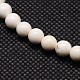 Natural Magnesite Round Beads Strands TURQ-L016-01-8mm-2