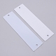 Placas de acero inoxidable en blanco DIY-WH0189-41-2