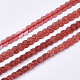 Accessoires en plastique ornement paillette brins de perles PVC-T006-02F-3