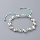 Perles tressées bracelets BJEW-JB05056-01-1