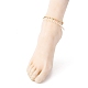 Многожильные ножные браслеты AJEW-AN00329-01-4