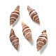 Perles de coquillage en spirale naturelle BSHE-H015-08-1