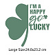 Saint Patrick's Day Theme PET Sublimation Stickers PW-WG11031-07-1