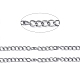 Овальные бордюрные цепи из оксидированного алюминия CHA-K003-06P-2